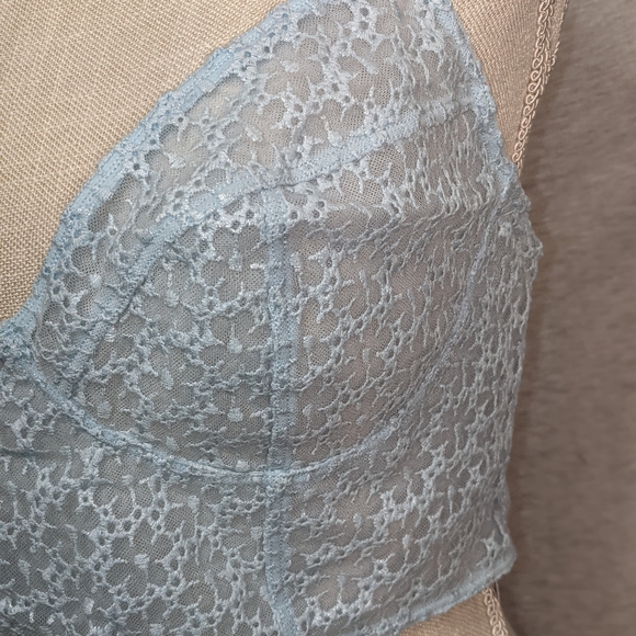 FREE PEOPLE Bra light blue Lacey M - Picture 7 of 8